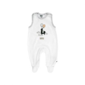 Jacky Lama Strampler Hola offwhite - grau - Gr.44 - Unisex