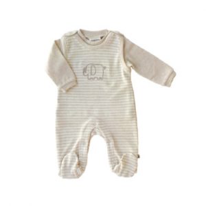 Jacky Strampler-Set beige-melange - Gr.Newborn (0 - 6 Monate) - Unisex